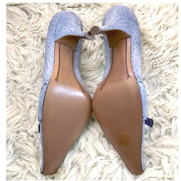 Sold New PRADA blue nubuck heel - Picture 3 of 7